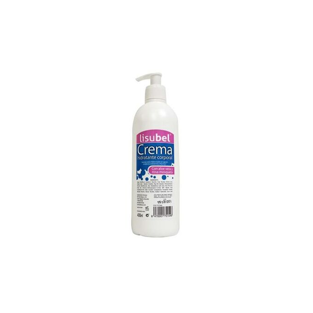 Krem do ciała Lisubel Crema Hidratante Corporal 400 ml (8470001751546) - obraz 2