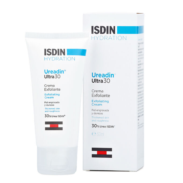 Крем для тіла Isdin Ureadin Ultra30 Exfoliating Cream 100 мл (8470001506542) - зображення 2