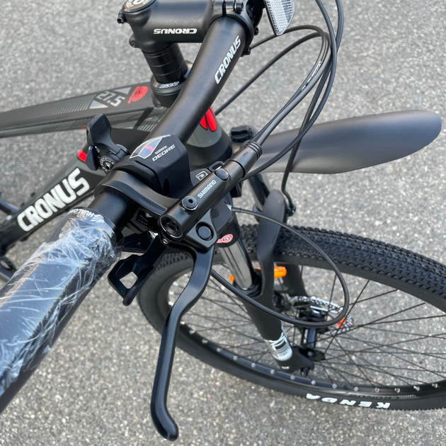 ВЕЛОСИПЕД CRONUS колеса 27.5" модель Dynamic Рама 19.5" черно-красный 2025 года - изображение 7