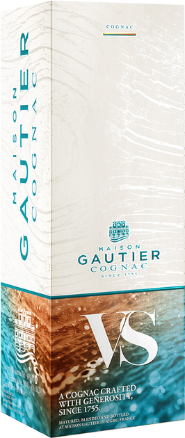 Коньяк Gautier VS 0.7 л 40% в подарочной упаковке (3269552442769) - изображение 2