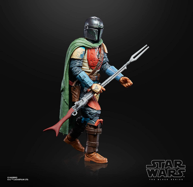 Фигурка Мандалорец Черная Серия Звездные Войны Star Wars The Mandalorian Hasbro F1183 - Фото 7 Фигурка Мандалорец Черная Серия Звездные Войны Star Wars The Mandalorian Hasbro F1183 - изображение 7