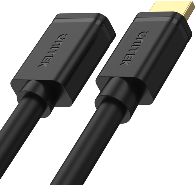 Kabel Unitek HDMI (M) - HDMI (F) 2.0 3 m (Y-C166K) - obraz 2
