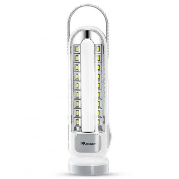 Акумуляторний переносний LED ліхтар HG DUE HG-7102 білий - зображення 2