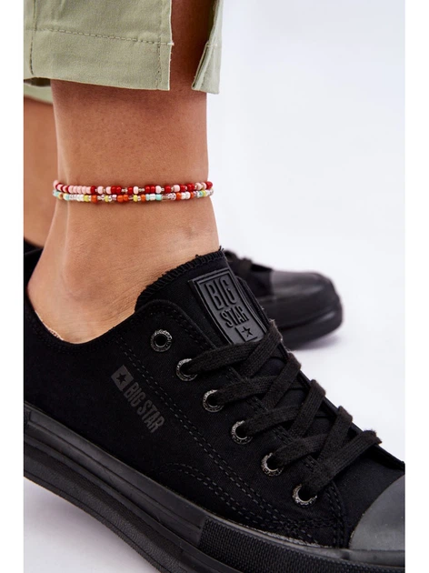 Trampki damskie na platformie Big Star LL274967 39 Czarne (5900714646257) - obraz 8