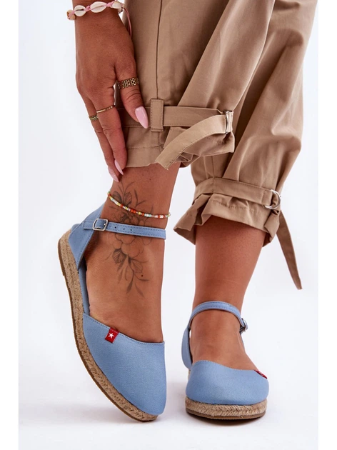 Damskie espadryle Big Star FF274532 37 Niebieskie (5900714184704) - obraz 4