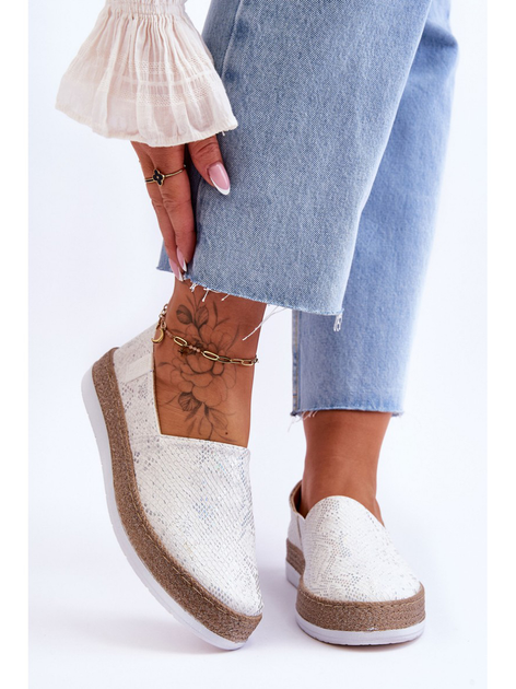 Damskie espadryle Big Star LL276004 38 Białe (5900714648855) - obraz 2