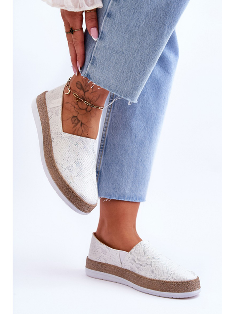 Damskie espadryle Big Star LL276004 38 Białe (5900714648855) - obraz 3