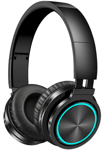 Bluetooth наушники беспроводные Picun B12 с функцией плеера и RGB ...