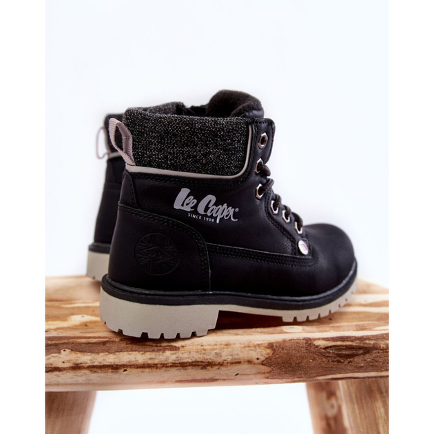 Trzewiki chłopięce Lee Cooper LCJ-22-01-1491 31 Czarne (5904292119899) - obraz 4