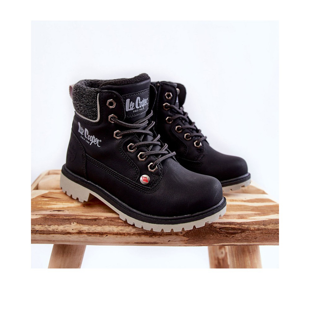 Trzewiki chłopięce Lee Cooper LCJ-22-01-1491 31 Czarne (5904292119899) - obraz 5