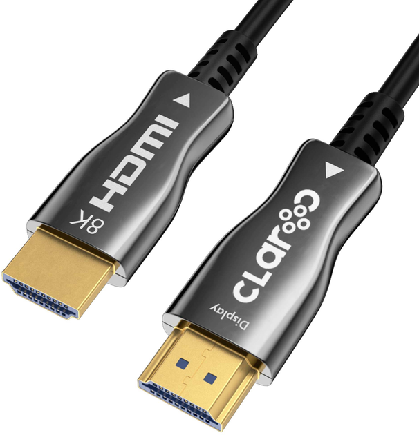 Kabel Claroc HDMI - HDMI 2.1 AOC 8K 120 Hz 10 m (FEN-HDMI-21-10M) - obraz 1