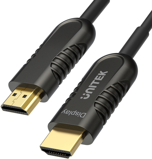 Кабель Unitek HDMI - HDMI 2.0 AOC 4K 60 Hz 70 м (Y-C1035BK) - зображення 1