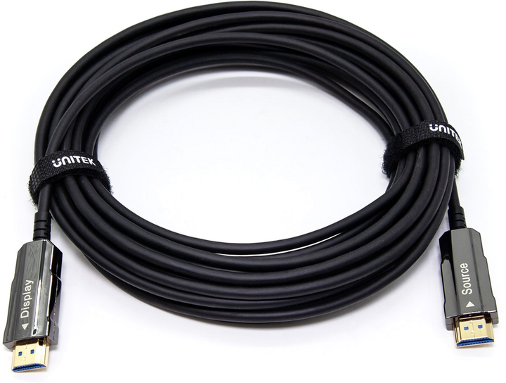 Кабель Unitek HDMI 2.0 AOC 4K 60 Гц 10 м (C11072BK-10M) - зображення 4
