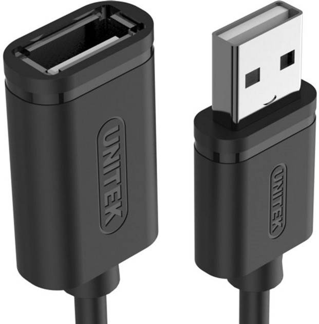 Przedłużacz Unitek Y-C450GBK USB 2 m Czarny (Y-C450GBK) - obraz 2