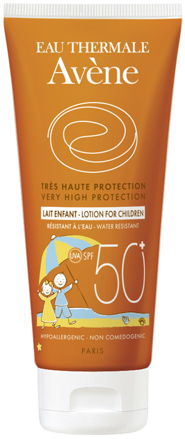Солнцезащитный крем Avene Sol Leche SPF50 Ninos 100 мл (3282779355476 ...