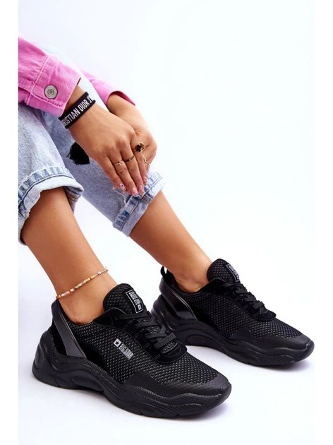 Sneakersy damskie Big Star LL274A065 39 Czarne (5900714633769) - obraz 3