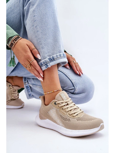 Buty sportowe damskie Big Star LL274294 38 Beżowe (5900714623999) - obraz 5