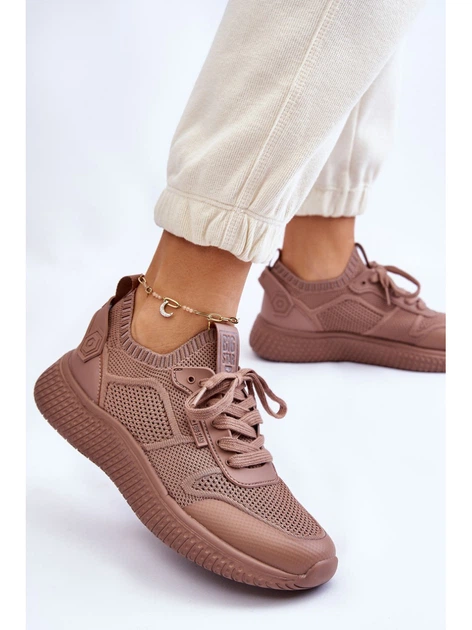 Жіночі снікери Big Star LL274416 39 Коричневі (5900714609078) - зображення 4