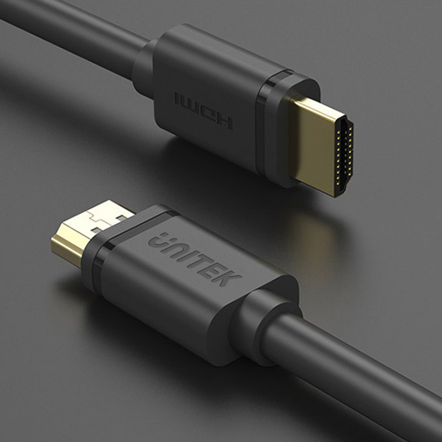 Кабель Unitek HDMI - HDMI 2.0 4K 0.5 м (Y-C185M) - зображення 2