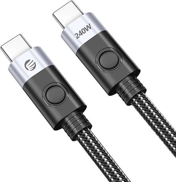 Kabel Orico USB-C 240 W 3 m (CC240-30-BK-BP) - obraz 2