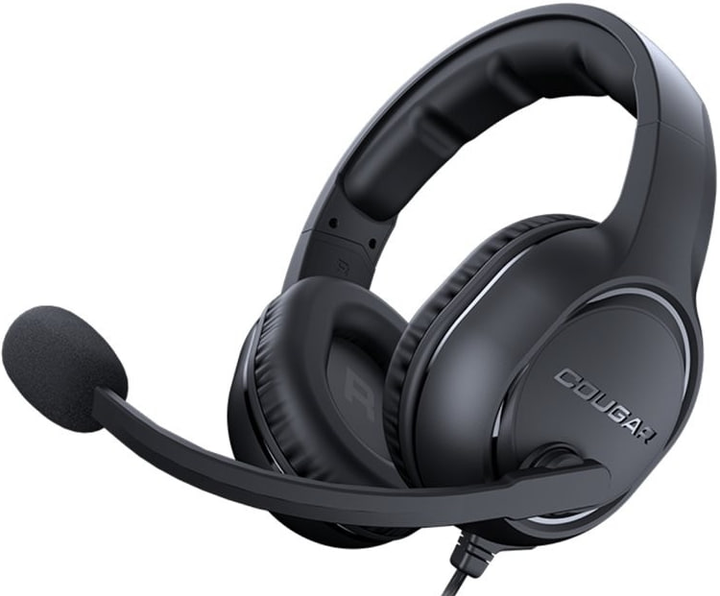 Słuchawki gamingowe Cougar HX330 Czarne (CGR-P50B-250) - obraz 1