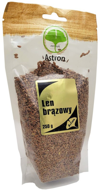 Суперфуд Astron Льон коричневий 250 г (5905279764866) - зображення 1