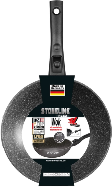 Patelnia Wok Stoneline Flex 19569 30 cm - obraz 2