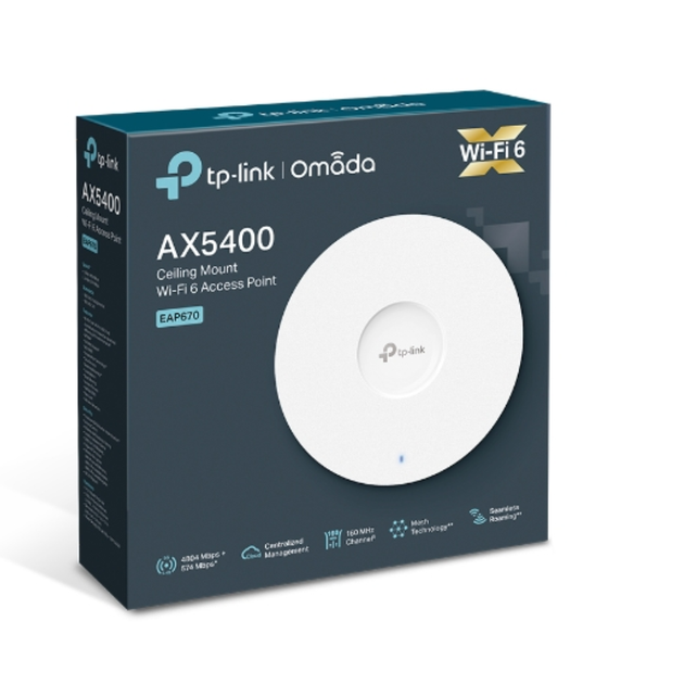 Потолочная точка доступа TP-LINK EAP670 беспроводная 5378Мбит/с - изображение 2