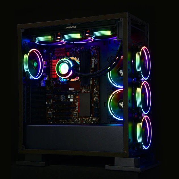 Zestaw wentylatorów Enermax T.B. RGB AD. 3 x 120 mm ARGB PWM (UCTBRGBA12P-BP3) - obraz 9