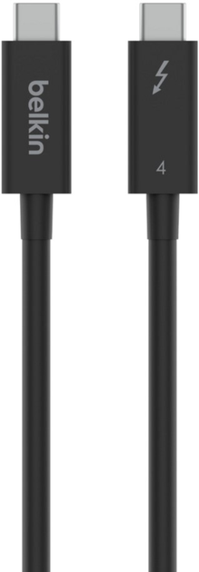 Кабель Belkin Thunderbolt 4 USB-C - USB-C 2 м Black (CAB007BT1MBK) - зображення 1