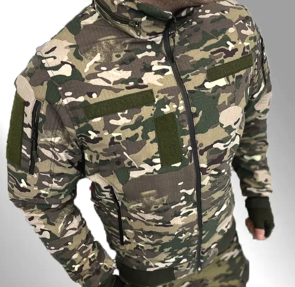 Тактическая куртка DTL Soft Shell Mультикам 48 - изображение 1