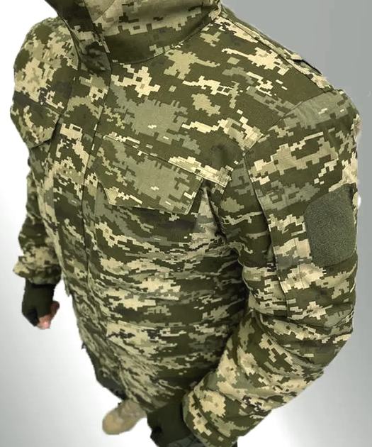 Бушлат Тактическая куртка BTL-G Rip Stop Пиксель 44 - изображение 2
