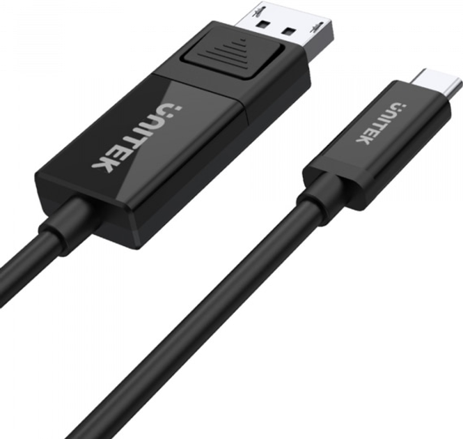 Adapter dwukierunkowy Unitek USB-C - DP 1.4 4K (4894160046000) - obraz 2