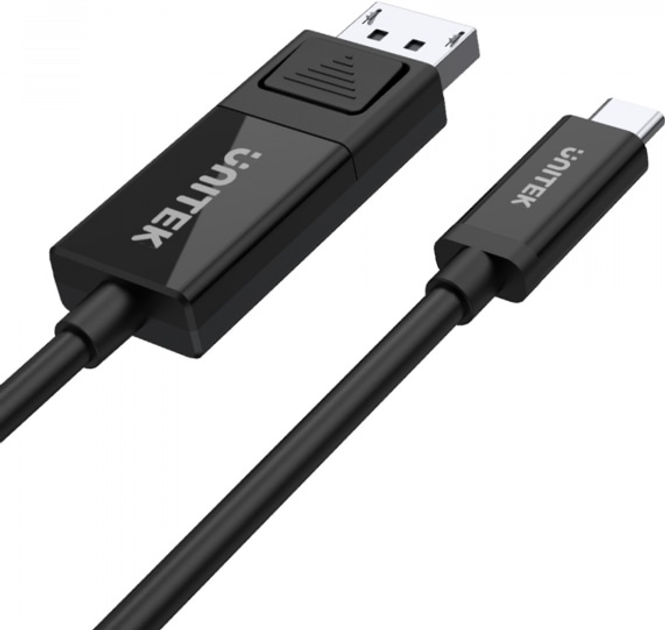 Двонаправлений адаптер Unitek USB-C - DP 1.4 4K (4894160046000) - зображення 2