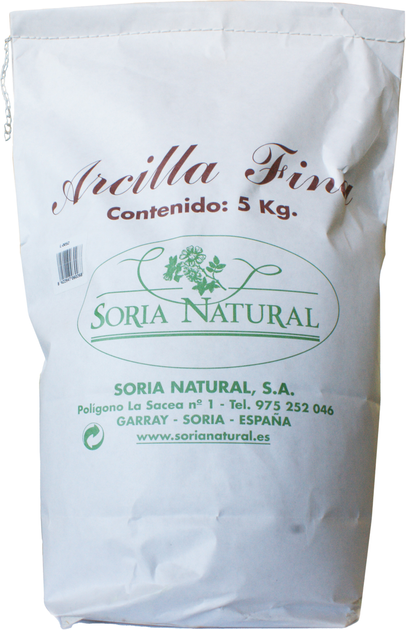 Naturalna glina Soria Natural Arcilla Fina Roja 5 kg (8422947060268) - obraz 1