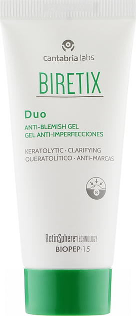 Гель Cantabria Labs Biretix Duo Anti-Blemish проти вугрів 30 мл (8470001859853) - зображення 1