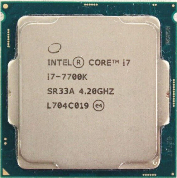 CPU Intel Core i7-7700K Процесор Intel Core i7-7700K LGA1151 SR33A 4.20-4.50GHz Kaby