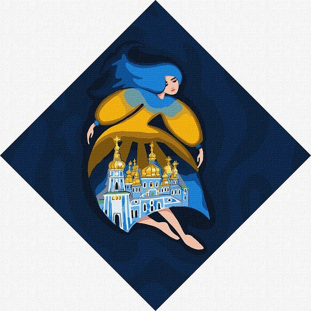 Картина за номерами Берегиня Михайлівська (КНО4915) Ідейка – фото ...