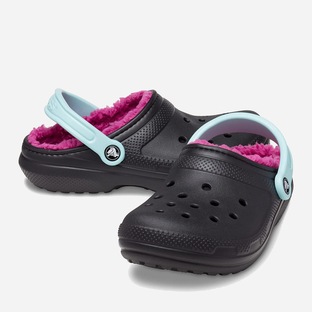 Жіночі крокси Crocs Classic Lined Clog 203591-BKMI M4/W6 36-37 22 см Bkmi (196265160648) - зображення 2