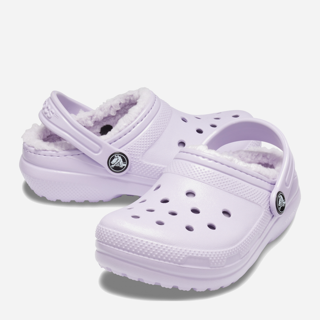 Chodaki damskie Crocs Classic Lined Clog 203591-LVLV M6/W8 38-39 24 cm Lvlv (191448350786) - obraz 2