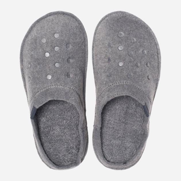 Kapcie domowe męskie Crocs Classic 203600-CHCA M12 46-47 30 cm Szare (191448385788) - obraz 3