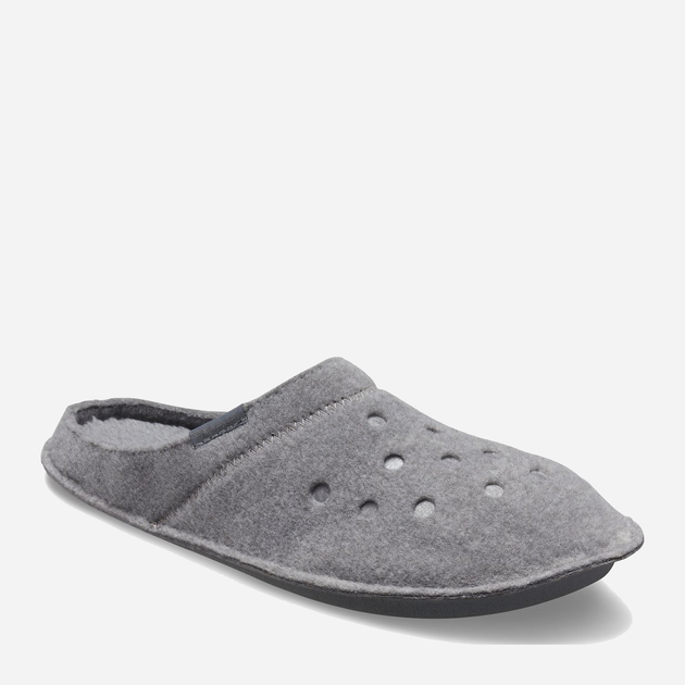 Kapcie domowe męskie z zakrytymi palcami Crocs Classic 203600-CHCA M13 48-49 31 cm Szare (191448385795) - obraz 2