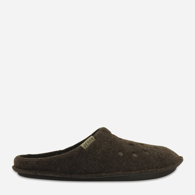 Чоловічі домашні капці із закритим носком Crocs Classic Slipper 203600-ESWT M13 48-49 31 см Темно-коричневі (887350816532) - зображення 1