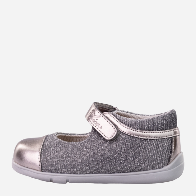 Дитячі туфлі для дівчинки Chicco 010.62525-080 19 12 см Стальні (8051182016732) - зображення 3
