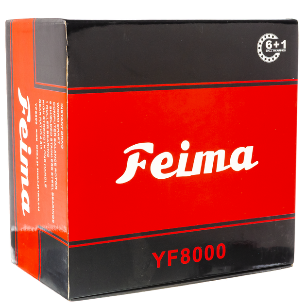 Котушка Feima YF-8000 | низькопрофільна шпуля | 6+1b - Фото 6 Котушка Feima YF-8000 | низькопрофільна шпуля | 6+1b - зображення 6