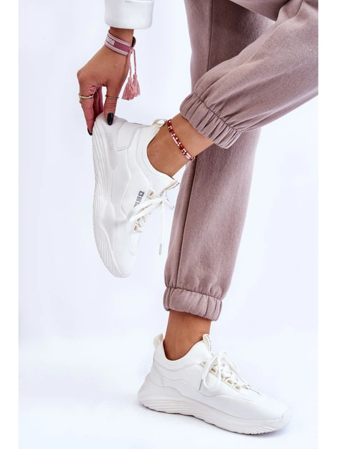 Жіночі снікери Big Star LL274417 37 Білі (5900714609115) - зображення 3