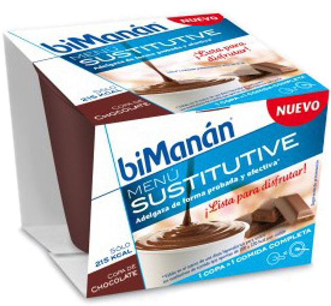 Suplement diety Bimanán Beslim Chocolate Cup 210g (8470001648129) - obraz 1