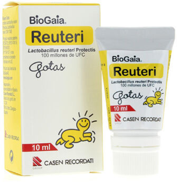 Suplement diety Biogaia Reuteri Drops 10ml (8470001790729) - obraz 1