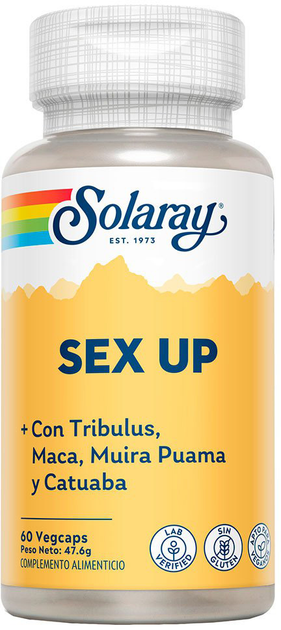 Suplement diety Solaray Sex Up 60 kapsułek (76280640762) - obraz 1