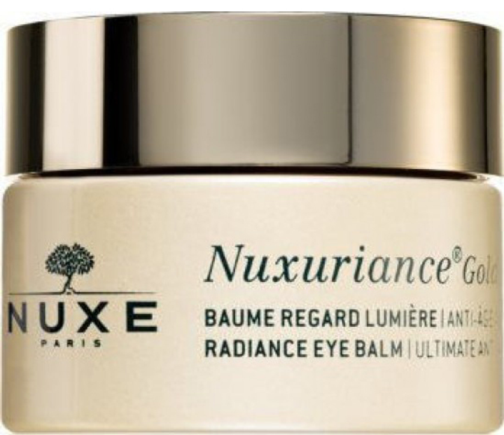 Krem do skóry wokół oczu Nuxe Nuxuriance Gold Radiance Eye Balm 15 ml (3264680015922) - obraz 1